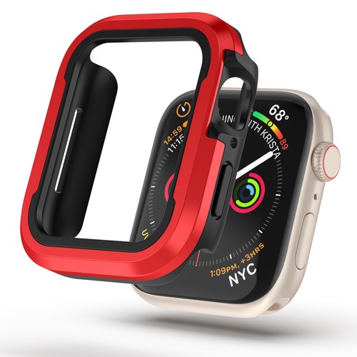 Pour Apple Watch Ultra 49mm Série 10 9 8 7 6 5 4 3 SE Coque Aluminium Bumper - Photo 75 sur 82