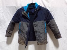 Gap Kids Blue Gray Full Zip Windbreaker Jacket Kid's Size Small 061024WT2