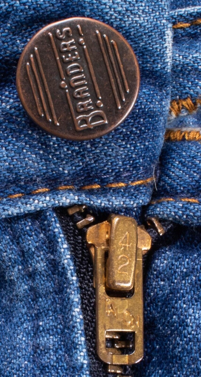 美品　vintage 70s Dickies チビタグ　talon 34×34 Vintage 1960s/1970s Dickies Branders Talon Zipper Denim Blue