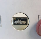 1954 MERCEDES BENZ MINI ART BULLION STERLING SILVER MARKED BAR VEHICLE 1.6g