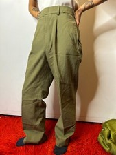 Vintage 1998 Australian Officer Army Green Trousers Fletcher Jones Uniform 30"