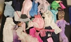 25 Piece Vintage Barbie Fashion Doll Clothes Lot NEED TO BE REPAIRED