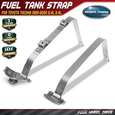 2x Fuel Tank Straps for Toyota Tacoma 1995-2000 Cab Pickup 4WD 2.4L 3.4L Gray