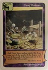 Redemption TCG CCG Limited Frog Demons Rare EXCELLENT Cactus Game Designs