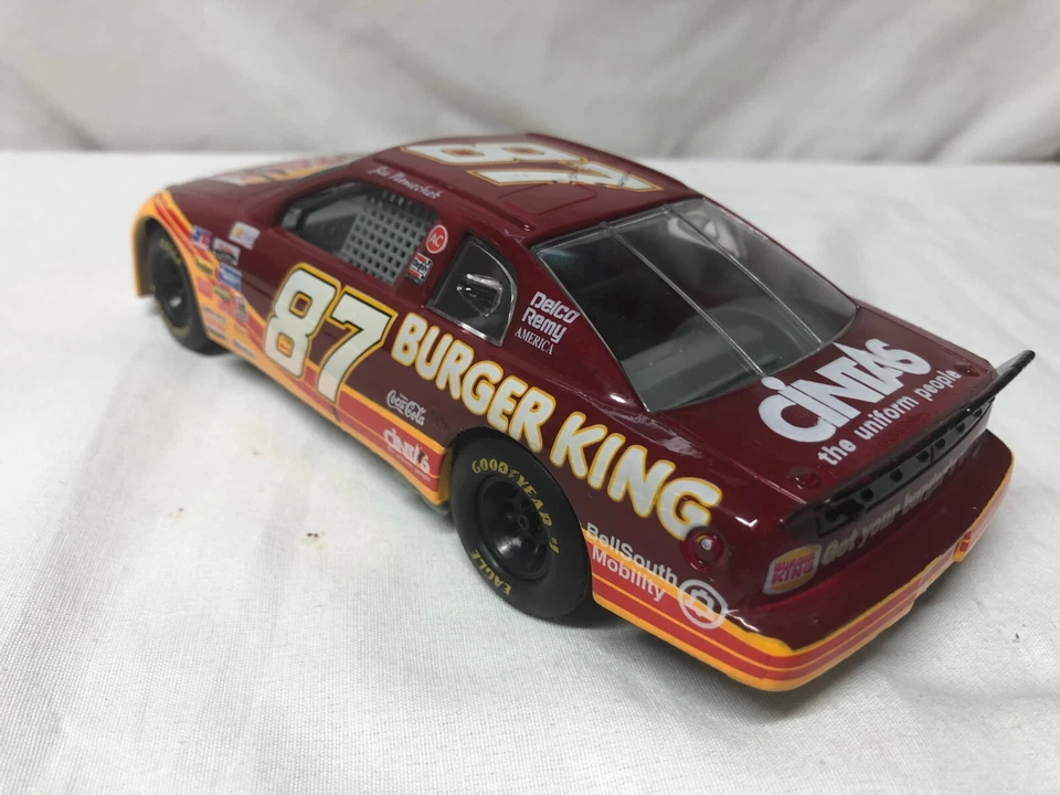 Firmado 1996 Revell Nascar Joe Nemechek #87 Burger King Monte Carlo 1:24 Suelto N20 Foto 4 de 4