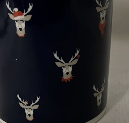 Coffee Mug M&S Porcelain Christmas Reindeer "Beauty" Unused Displayed Only VGC - Picture 3 of 9