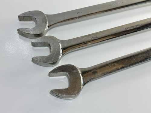 Snap On Tools USA 3pc 12-Point SAE Combination Wrench Set, 1-3/8" 1-7/16" 1-1/2" - Picture 10 of 15