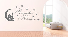 RAMADAN KAREEM Wandtattoo Aufkleber Opferfest Arabisch Islam