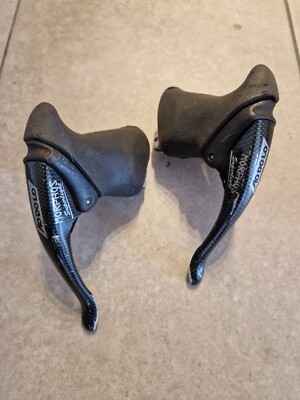 Vintage MODOLO MORPHOS Superlight shifters  brake levers 2 x 9s Road bike set.