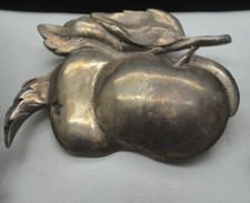 Sterling Silver Apple Pin Brooch Fmu405 Sterling Silver Apple Pin Brooch Fmu405