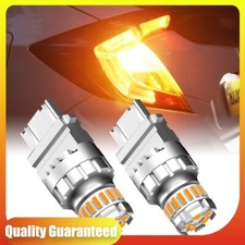 3157 3156 Amber Yellow Led Turn Signal Parking Light Bulbs Error Free Auxito 2x