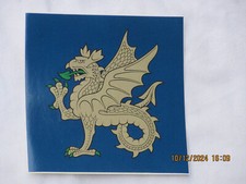 43rd Wessex Division, British Army,Sticker, Aufkleber,Drache