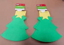 Creatology Holiday Foam Shapes 8pc 8" x 6" Michaels Stores 3 Christmas Tree 93P