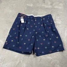 Vintage Polo Sport Ralph Lauren Shorts 90s Golf aop Chinos Crest 1992 Made USA