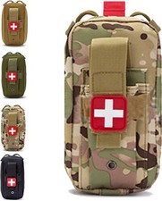 Tactical Molle Medical IFAK Pouch Military EMT First Aid Pouch Trauma Kit Bag US