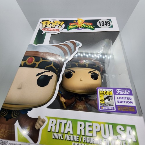 Rita Repulsa #1349 Power Rangers MMPR Funko POP! SDCC 2023 Exclusive Con Sticker - Picture 8 of 8
