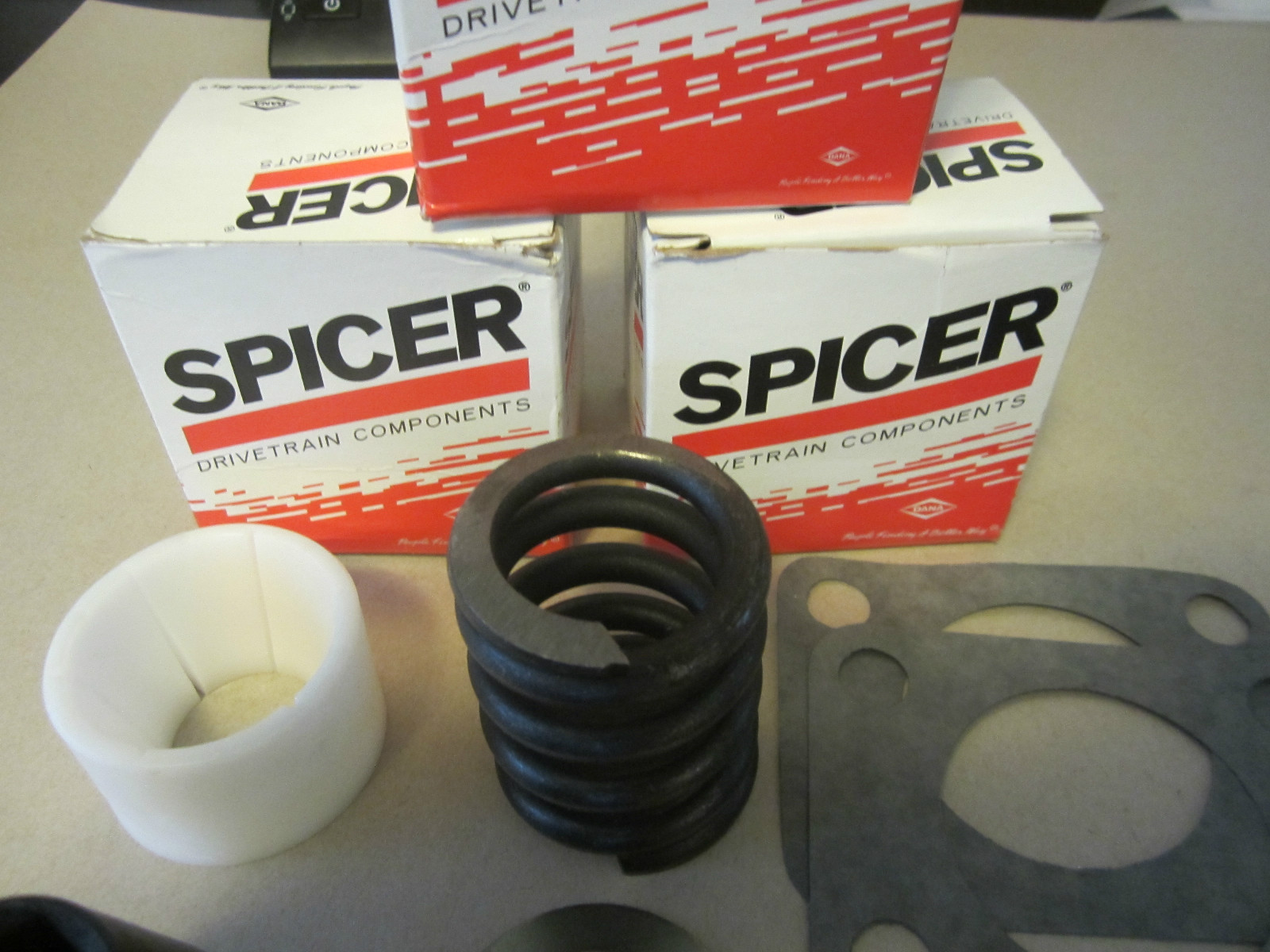 Two 1978 92 Ford Dana 60 King Pins, Bearings, Bushings, Springs