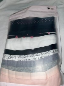 Victoria Secret Panty Lot 7 Pack BRIEF Cotton Modal Pink Logo XXL seamless