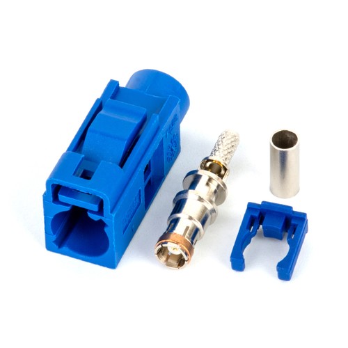 Fakra Female 50-3 RAL 9001 Fakra Connector RF Coaxial Wire Connectors For RG5 _t - Picture 18 of 24
