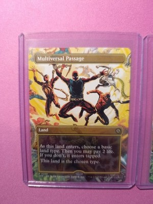 Multiversal Passage Borderless Near Mint Magic Spiderman 0206 Mtg Collector