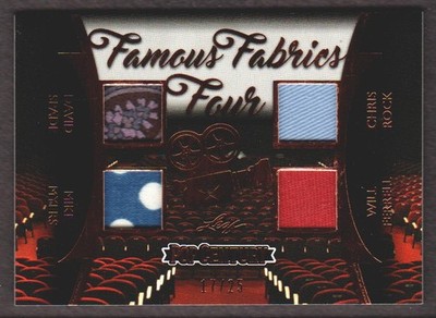 2020 Leaf Pop Century Metal Trading Card Famous Fabrics 4 Relics: Pick From List