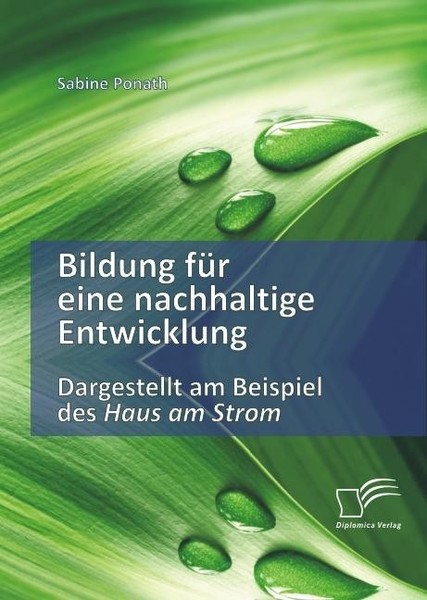 Bildung FüR Eine Nachhaltige Entwicklung Sabine Ponath-image