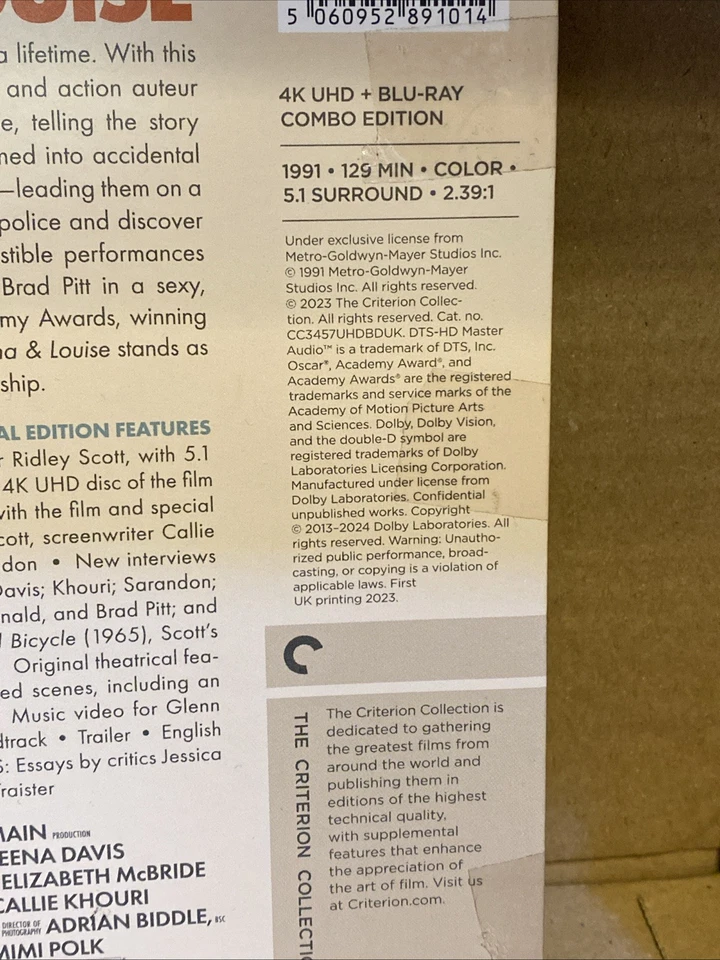 Thelma & Louise [4K UHD + Blu-Ray] (Criterion Collection) - Image 4 of 4