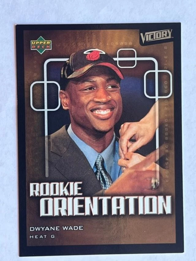 Dwyane Wade Basketball Sports Trading Cards & Accessories Rookie