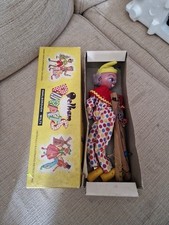 Pelham Puppets Boxed SS Clown Retro 1960's/70's Original Box