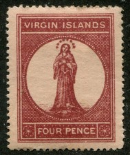 Virgin Islands #5a Mint