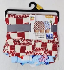 NWT Disney Pixar Toy Story Pizza Planet 2 Pack Sleep Short Choose Large 2X or 3X