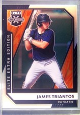 2021 Panini Elite Extra Edition James Triantos Optic Holo #56 Cubs