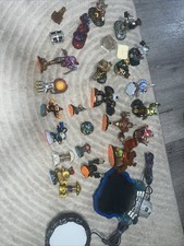 Skylanders lot of 26 Figures Trap Team, Swap Force, Creation Crystals , Portal