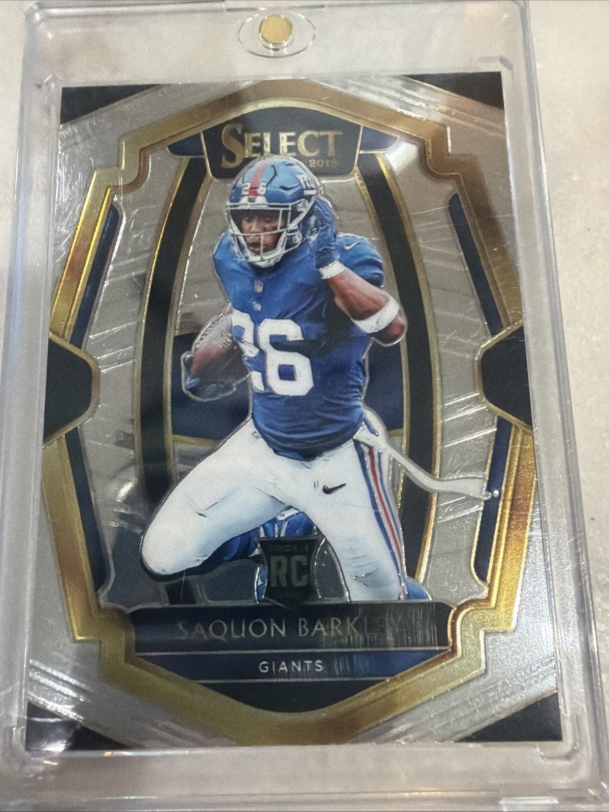 2018 Panini Select - Premier Level Saquon Barkley #105 (RC)