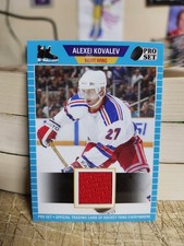 2021 Leaf Pro Set Hockey Alexei Kovalev Game Used #PSM-04 XRC Rookie 