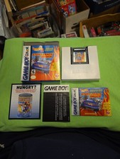 Hot Wheels Stunt Track Driver Gameboy Color Complete Manual Inserts CIB Exc Cond
