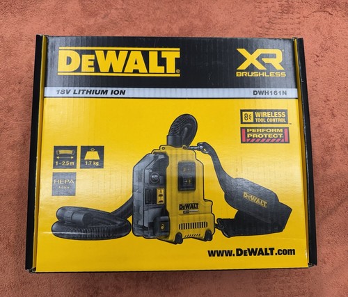 DeWALT 18V XR Li-ion Cordless Universal Dust Extractor - Bare Unit DWH161N - Picture 2 of 5