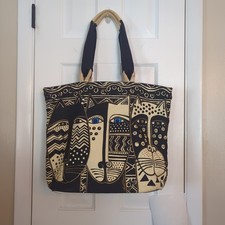 Bolsa De Lona Con Gran Capacidad Y Letra De Dibujos Animados | Envío Gratis