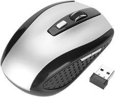 YWBL-WH Portble Optical Cordless Mouse 6D 2.4GHz silver