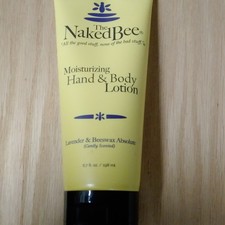 The Naked Bee Moisturizing Hand  Body Lotion, Lavender  Beeswax, 6.7 fl oz