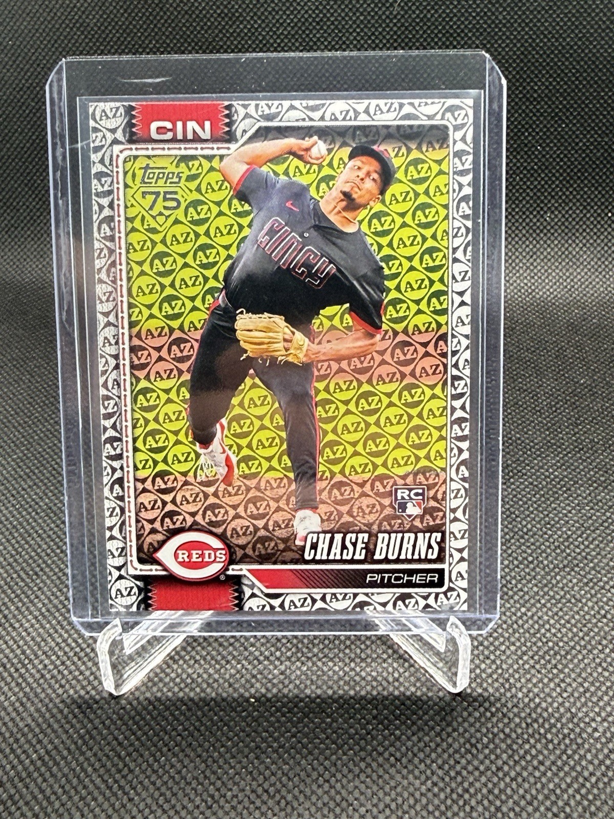2026 Topps Chase Burns #312 Cincinnati Reds Rookie. Spring Training parallel
