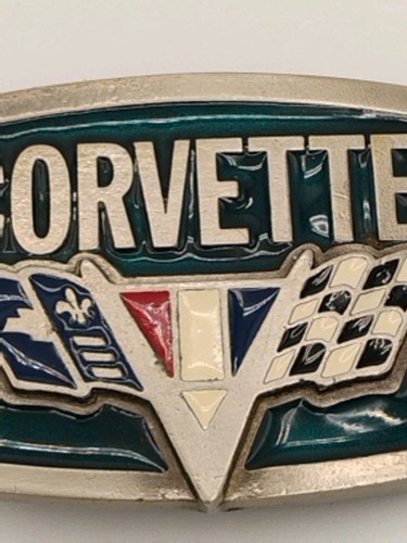 Vintage Chevrolet Corvette #2219 Belt Buckle - Picture 4 of 9