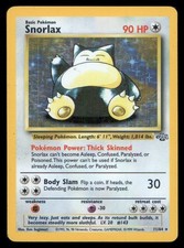 Snorlax • Pokemon • 11/64 JU • Unlimited Holo MP