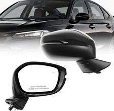 Right Passenger Side Mirror Assembly Compatible with Civic Touring Sport 2022-20