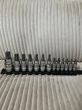 Matco Tools 13 PIECE 1/4", 3/8", AND 1/2" DRIVE ADV  TORX® BIT SET - SABCTX13V
