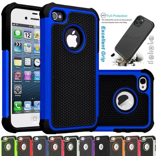 Case For iPhone 16 15 14 Pro Max Plus 13 11 12 XR 7 8 Shockproof Cover Silicone