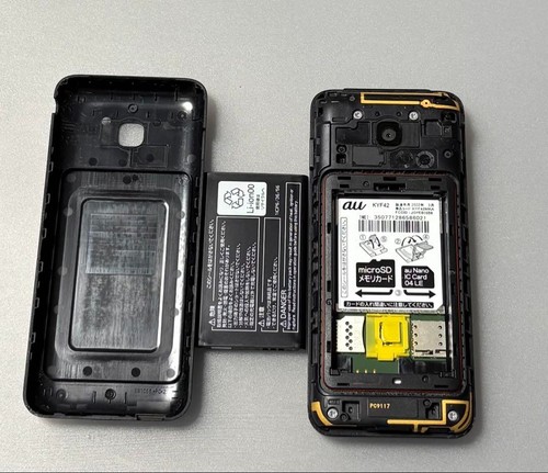KYOCERA KYF42 Czarny GRATINA 4G WIFI KEITAI ANDROID FLIP PHONE ODBLOKOWANY JAPONIA - Zdjęcie 10 z 11