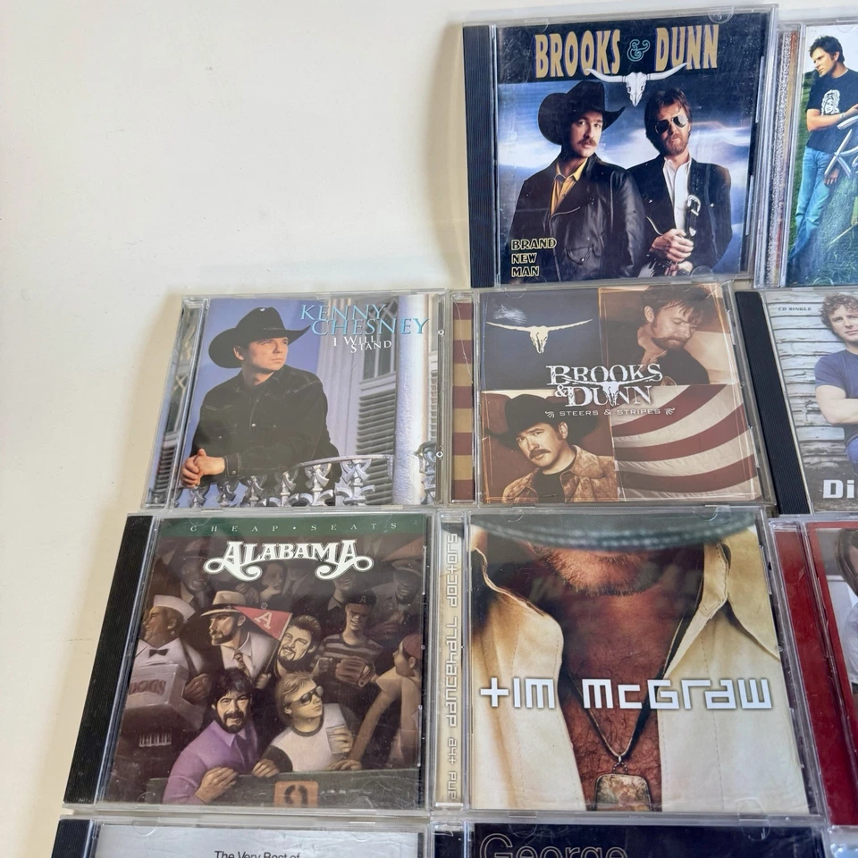 Country Legends CD Lot 23 Garth Brooks George Strait Brad Paisley Tim McGraw Foto 2 de 4