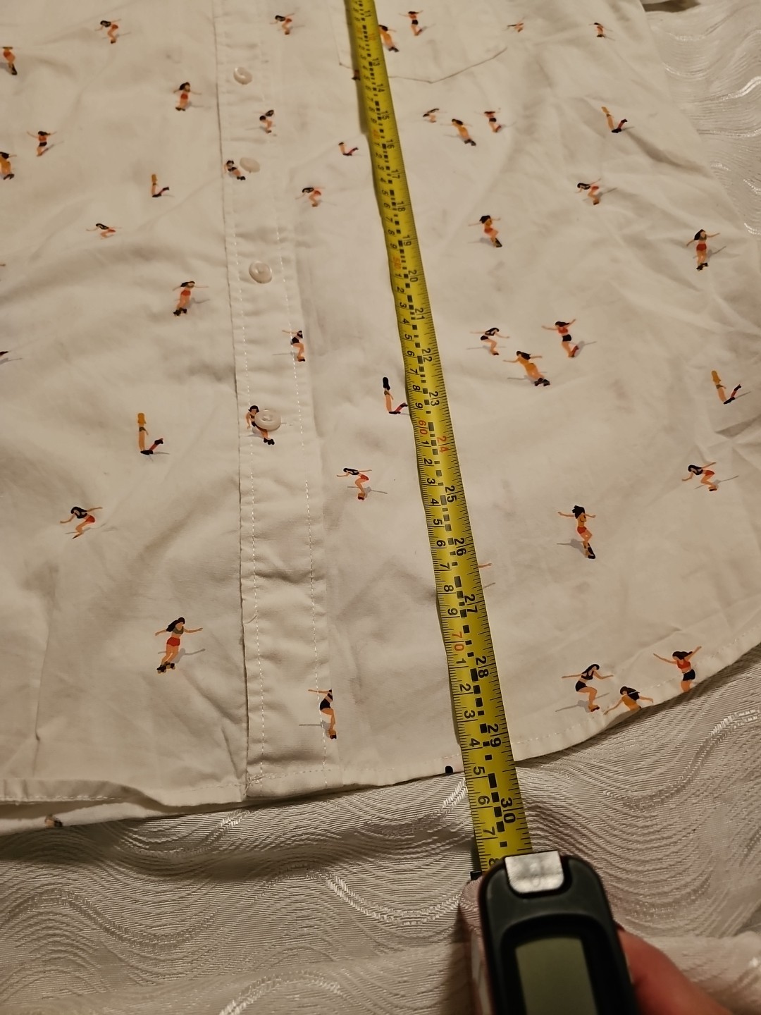 Goodthreads Poplin Button Down Skateboard Girl Pr… - image 6