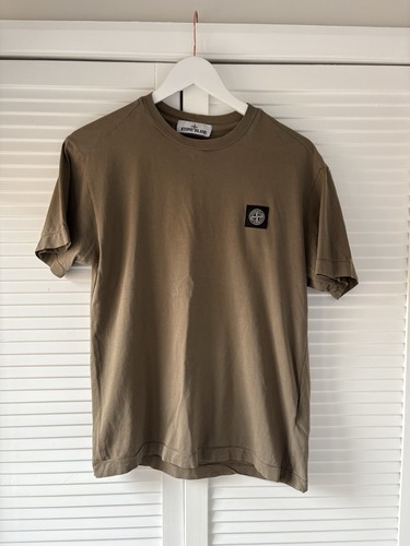 Stone Island Military Green T-Shirt Size Small Authentic